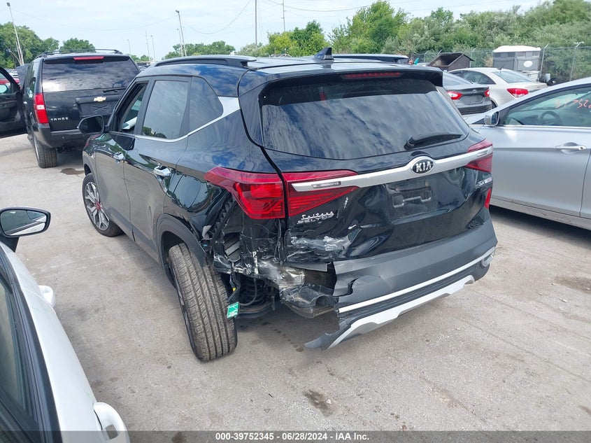 2021 Kia Seltos Sx VIN: KNDETCA22M7188015 Lot: 39752345