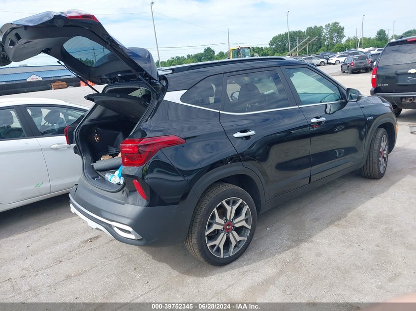 2021 Kia Seltos Sx VIN: KNDETCA22M7188015 Lot: 39752345