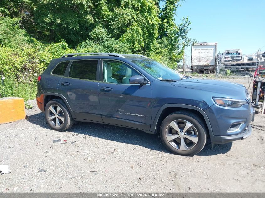 2021 Jeep Cherokee Limited 4X4 VIN: 1C4PJMDX4MD132087 Lot: 39752351