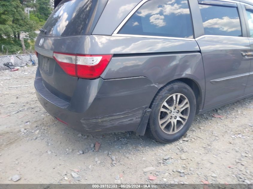 2012 Honda Odyssey Ex-L VIN: 5FNRL5H6XCB048423 Lot: 39752353