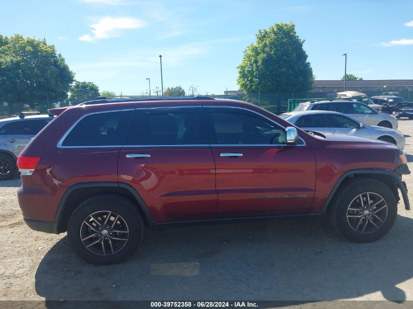 2017 Jeep Grand Cherokee Limited VIN: 1C4RJFBG0HC618480 Lot: 39752358