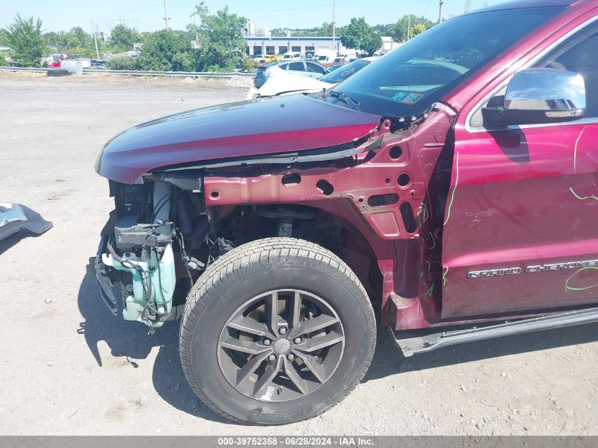 2017 Jeep Grand Cherokee Limited VIN: 1C4RJFBG0HC618480 Lot: 39752358