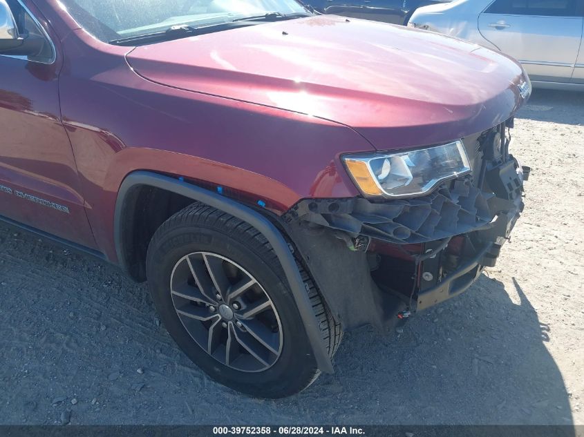 2017 Jeep Grand Cherokee Limited VIN: 1C4RJFBG0HC618480 Lot: 39752358