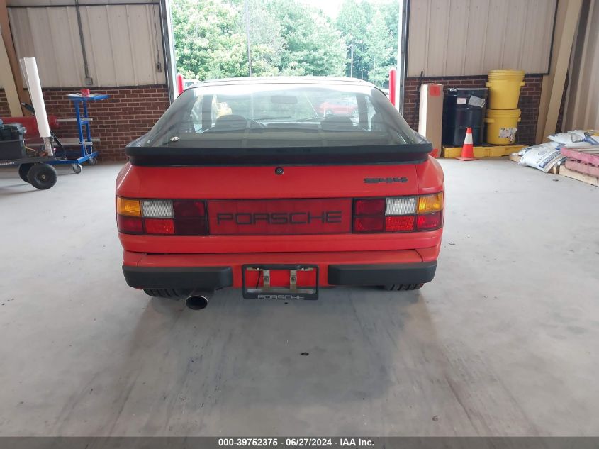 1983 Porsche 944 VIN: WP0AA094XDN456989 Lot: 39752375
