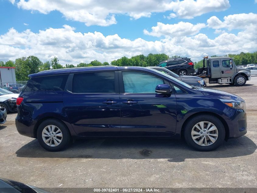 2018 Kia Sedona Lx VIN: KNDMB5C11J6357327 Lot: 39752401