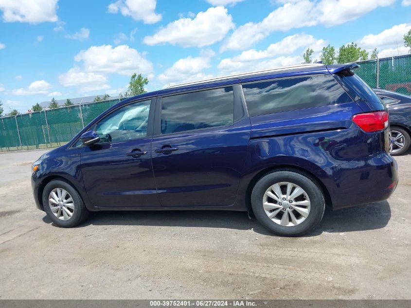 2018 Kia Sedona Lx VIN: KNDMB5C11J6357327 Lot: 39752401