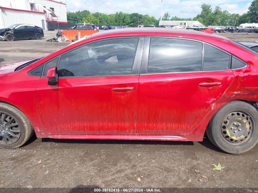 2020 Toyota Corolla Le VIN: JTDEPRAE8LJ042852 Lot: 39752416