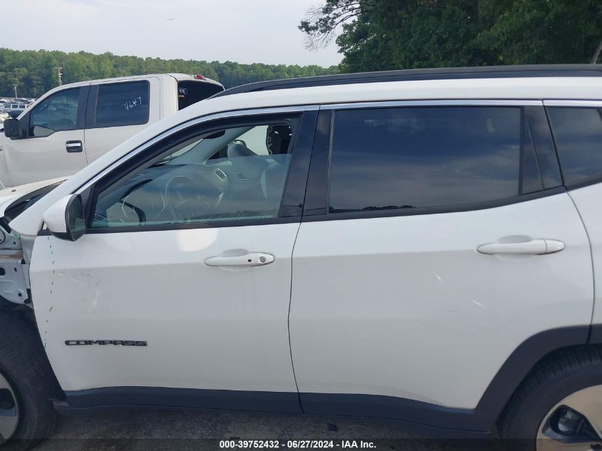 2018 Jeep Compass Latitude Fwd VIN: 3C4NJCBB5JT228955 Lot: 39752432