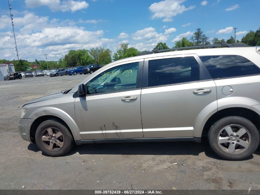 2009 Dodge Journey Se VIN: 3D4GG47B79T554227 Lot: 39752439