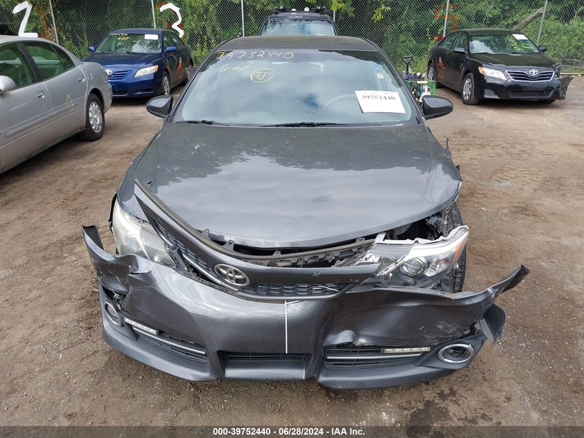 2012 Toyota Camry Se/Le/Xle VIN: 4T1BF1FK0CU15955 Lot: 39752440