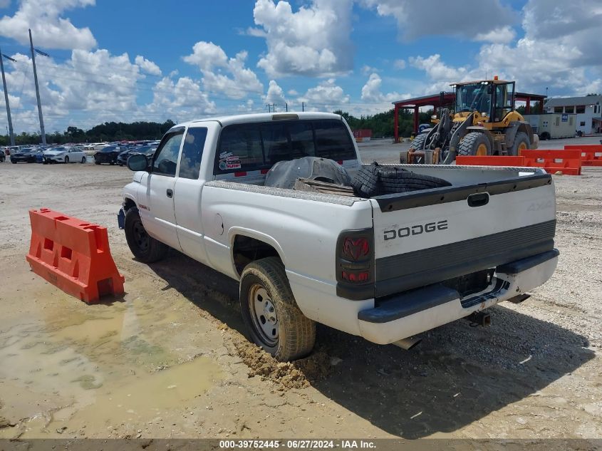 1997 Dodge Ram 1500 St VIN: 3B7HC13Z3VG726786 Lot: 39752445