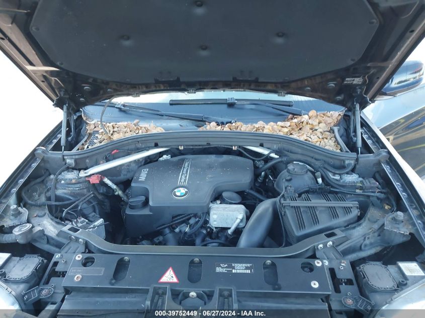 2013 BMW X3 xDrive28I VIN: 5UXWX9C50D0A09175 Lot: 39752449