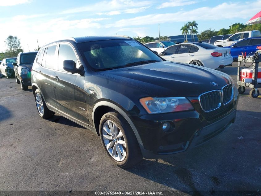 2013 BMW X3 xDrive28I VIN: 5UXWX9C50D0A09175 Lot: 39752449