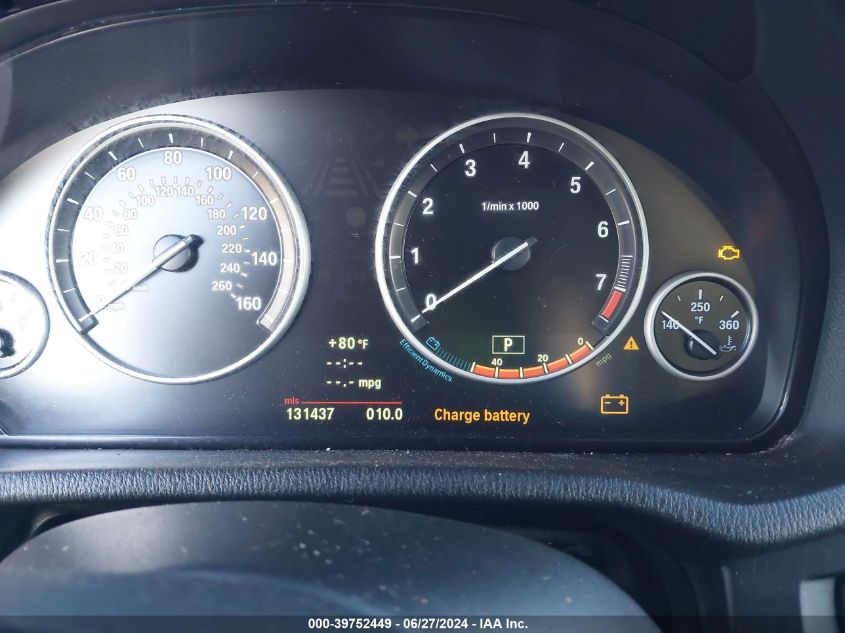 2013 BMW X3 xDrive28I VIN: 5UXWX9C50D0A09175 Lot: 39752449