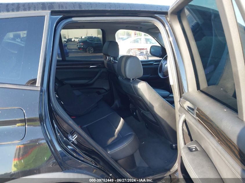 2013 BMW X3 xDrive28I VIN: 5UXWX9C50D0A09175 Lot: 39752449