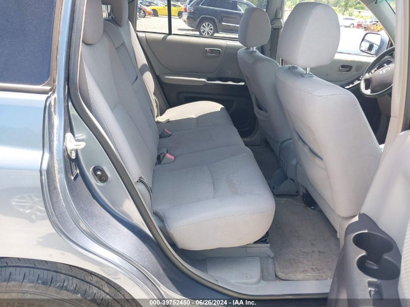 2004 Toyota Highlander V6 VIN: JTEEP21A740058340 Lot: 39752450