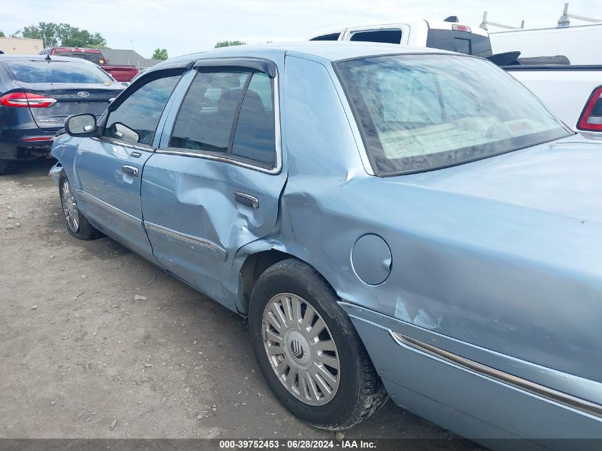 2008 Mercury Grand Marquis Gs VIN: 2MEFM74V68X630601 Lot: 39752453