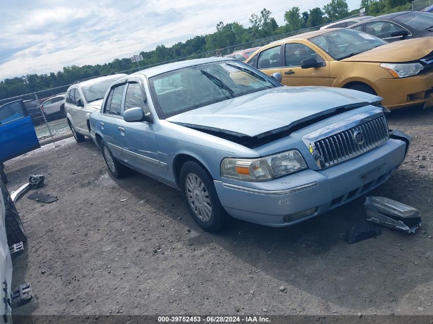 2008 Mercury Grand Marquis Gs VIN: 2MEFM74V68X630601 Lot: 39752453