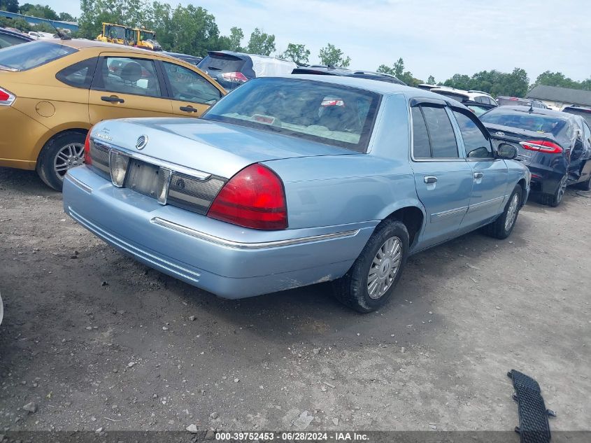 2008 Mercury Grand Marquis Gs VIN: 2MEFM74V68X630601 Lot: 39752453