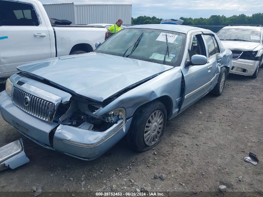 2008 Mercury Grand Marquis Gs VIN: 2MEFM74V68X630601 Lot: 39752453