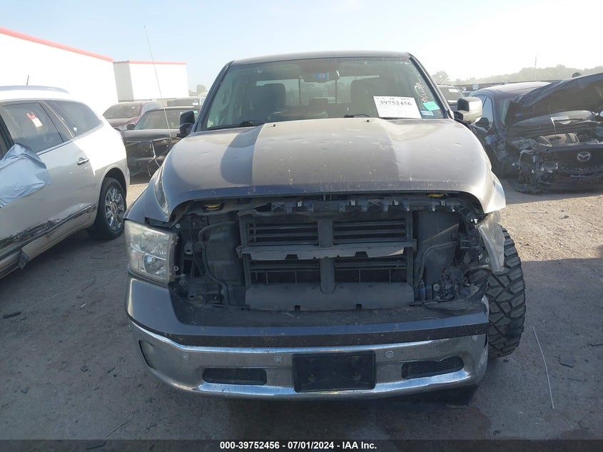 2017 Ram 1500 Lone Star 4X2 5'7 Box VIN: 1C6RR6LT7HS570557 Lot: 39752456