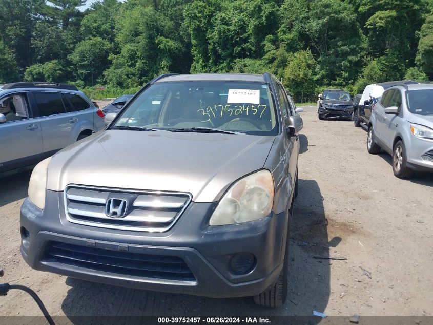 2005 Honda Cr-V Ex VIN: JHLRD78825C016207 Lot: 39752457