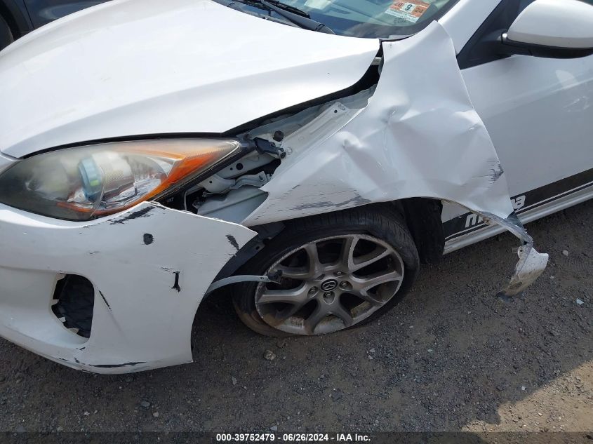 2012 Mazda Mazda3 I Grand Touring VIN: JM1BL1W81C1524324 Lot: 39752479