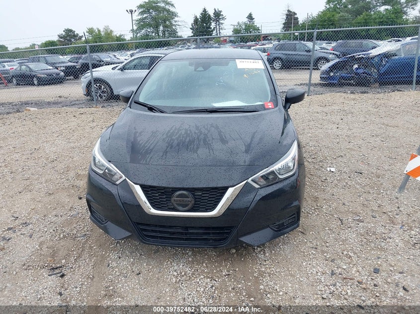 2021 Nissan Versa S Xtronic Cvt VIN: 3N1CN8DV8ML911286 Lot: 39752482