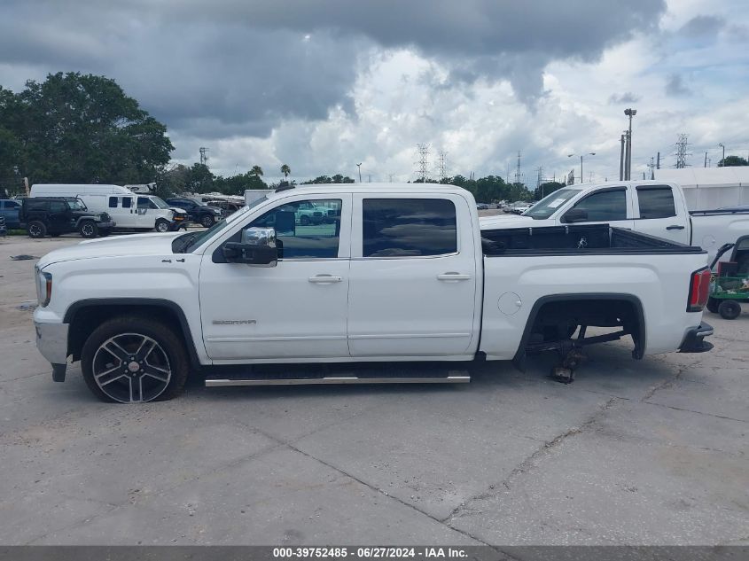 2018 GMC Sierra 1500 Sle VIN: 3GTU2MEC4JG251574 Lot: 39752485