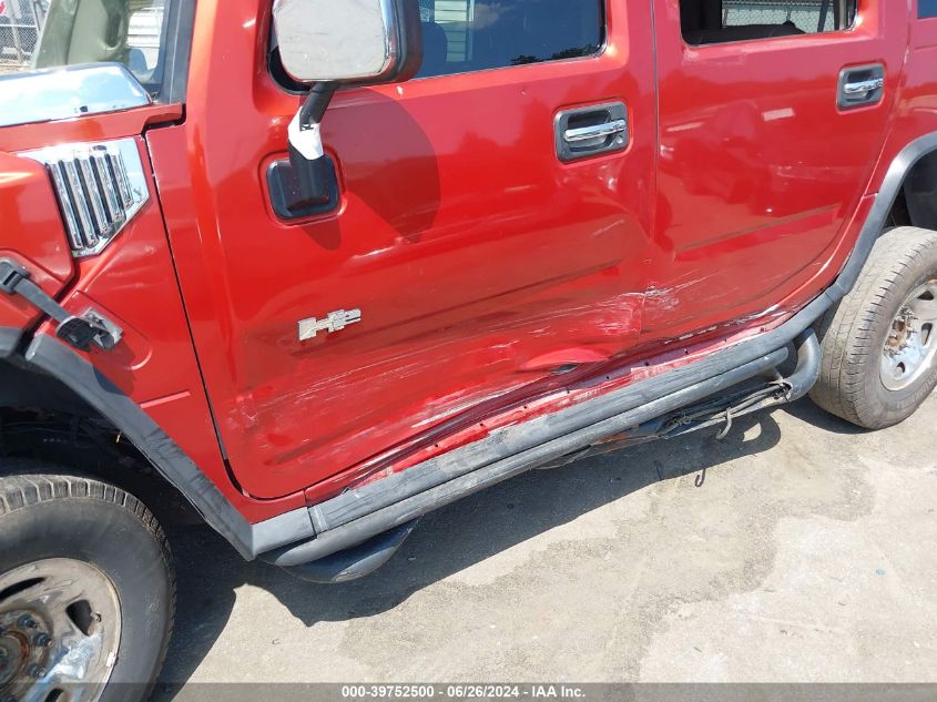 2003 Hummer H2 VIN: 5GRGN23U13H139620 Lot: 39752500