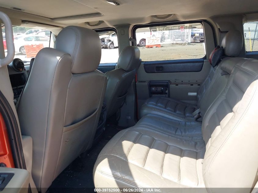 2003 Hummer H2 VIN: 5GRGN23U13H139620 Lot: 39752500