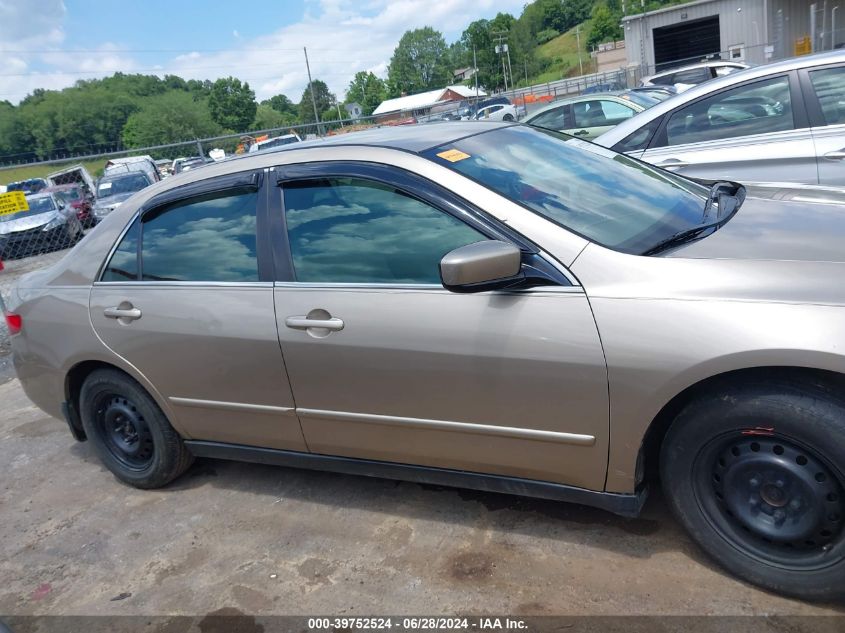 2005 Honda Accord 2.4 Lx VIN: 1HGCM56455A124020 Lot: 39752524