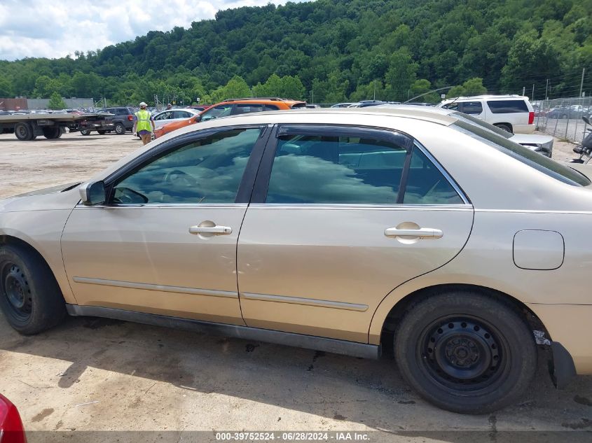 2005 Honda Accord 2.4 Lx VIN: 1HGCM56455A124020 Lot: 39752524