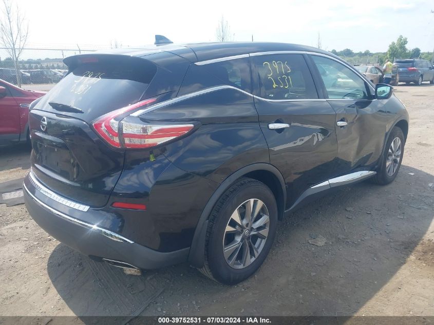 2016 Nissan Murano S VIN: 5N1AZ2MG9GN146824 Lot: 39752531