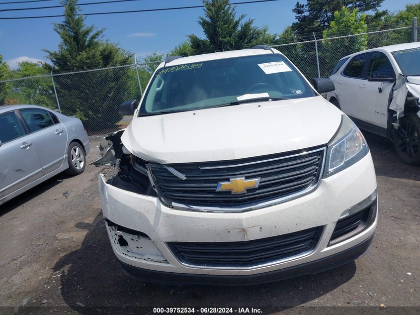 2014 Chevrolet Traverse Ls VIN: 1GNKVFKD3EJ107470 Lot: 39752534