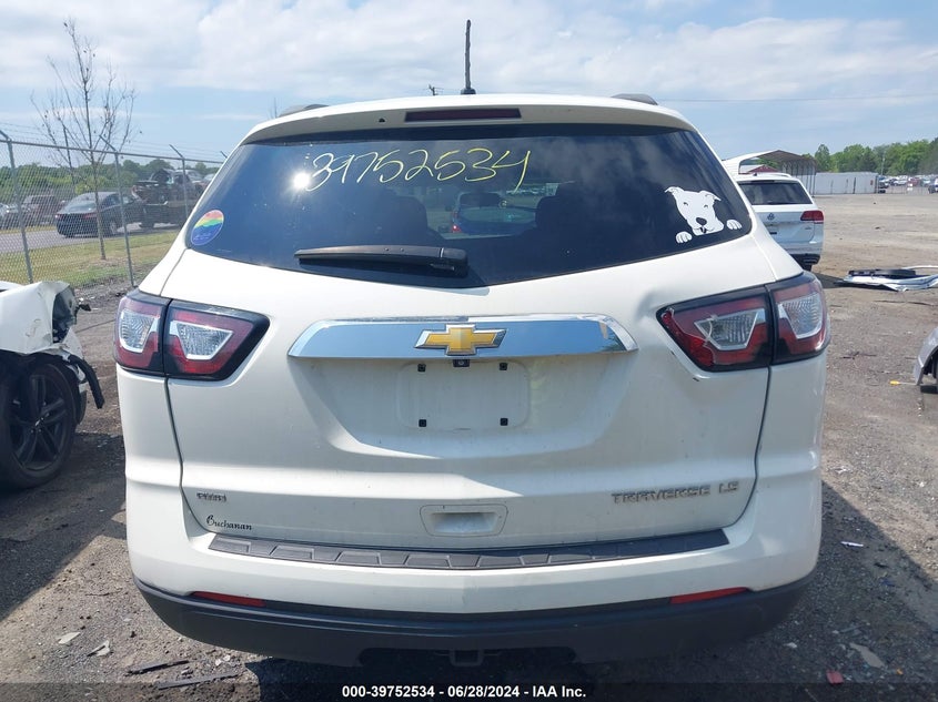 2014 Chevrolet Traverse Ls VIN: 1GNKVFKD3EJ107470 Lot: 39752534