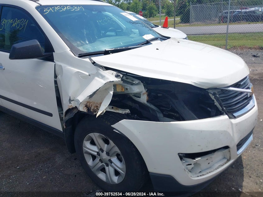 2014 Chevrolet Traverse Ls VIN: 1GNKVFKD3EJ107470 Lot: 39752534