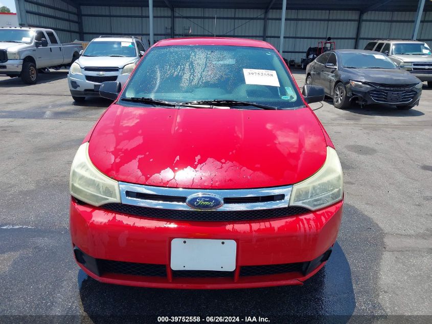 2008 Ford Focus Se VIN: 1FAHP35N58W161205 Lot: 39752558