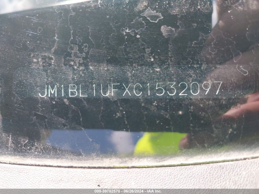 2012 Mazda Mazda3 I Sport VIN: JM1BL1UFXC1532097 Lot: 39752570