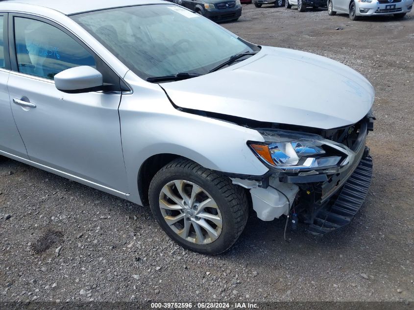 2018 Nissan Sentra Sv VIN: 3N1AB7AP1JL651003 Lot: 39752596