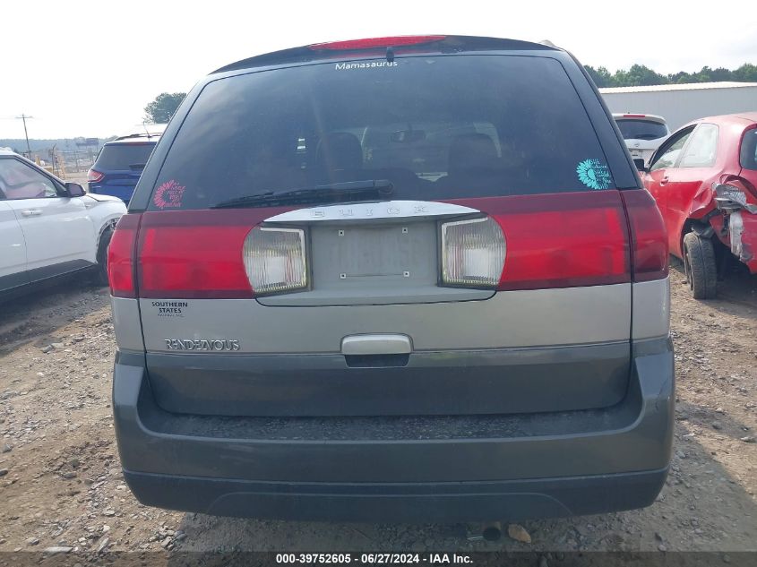 2005 Buick Rendezvous Cx/Cxl VIN: 3G5DA03E25S523792 Lot: 39752605