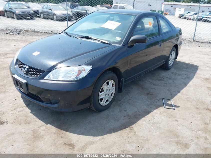 1HGEM22345L011555 | 2005 HONDA CIVIC