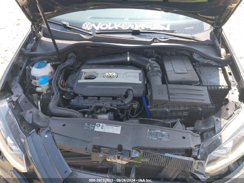 2010 Volkswagen Gti 4-Door VIN: WVWHV7AJ6AW283412 Lot: 39752633