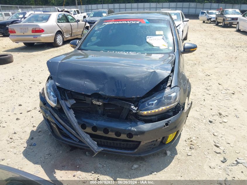 2010 Volkswagen Gti 4-Door VIN: WVWHV7AJ6AW283412 Lot: 39752633
