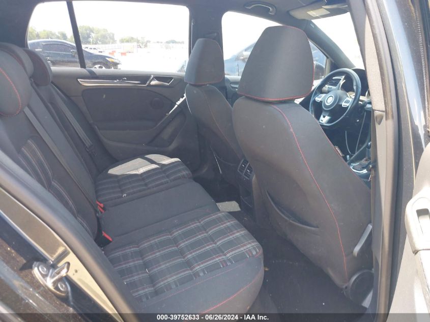 2010 Volkswagen Gti 4-Door VIN: WVWHV7AJ6AW283412 Lot: 39752633