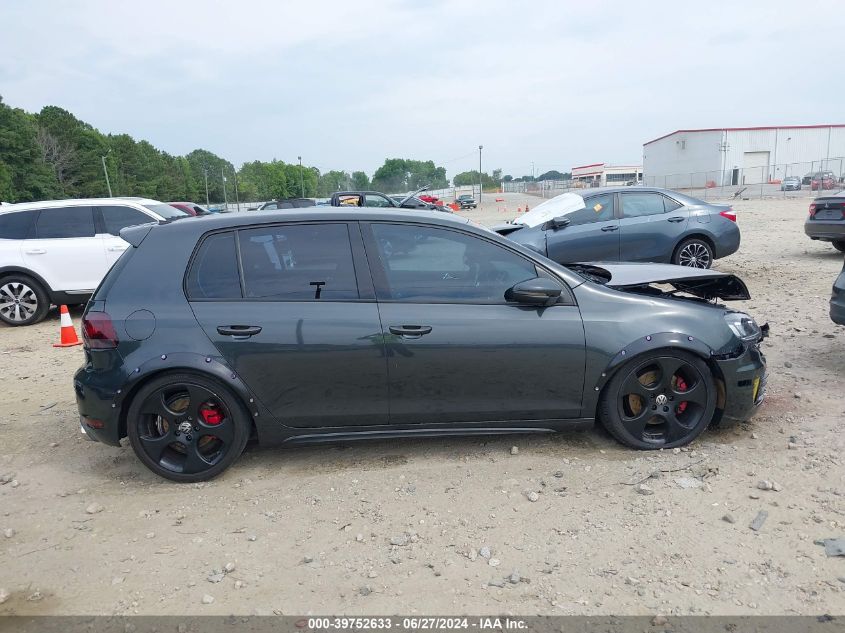 2010 Volkswagen Gti 4-Door VIN: WVWHV7AJ6AW283412 Lot: 39752633