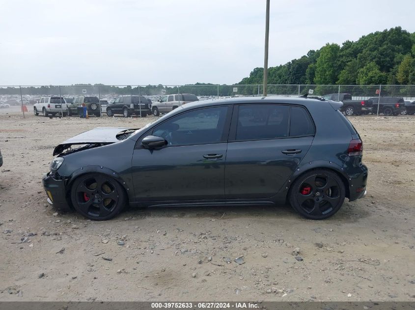 2010 Volkswagen Gti 4-Door VIN: WVWHV7AJ6AW283412 Lot: 39752633