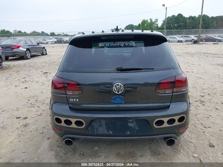 2010 Volkswagen Gti 4-Door VIN: WVWHV7AJ6AW283412 Lot: 39752633