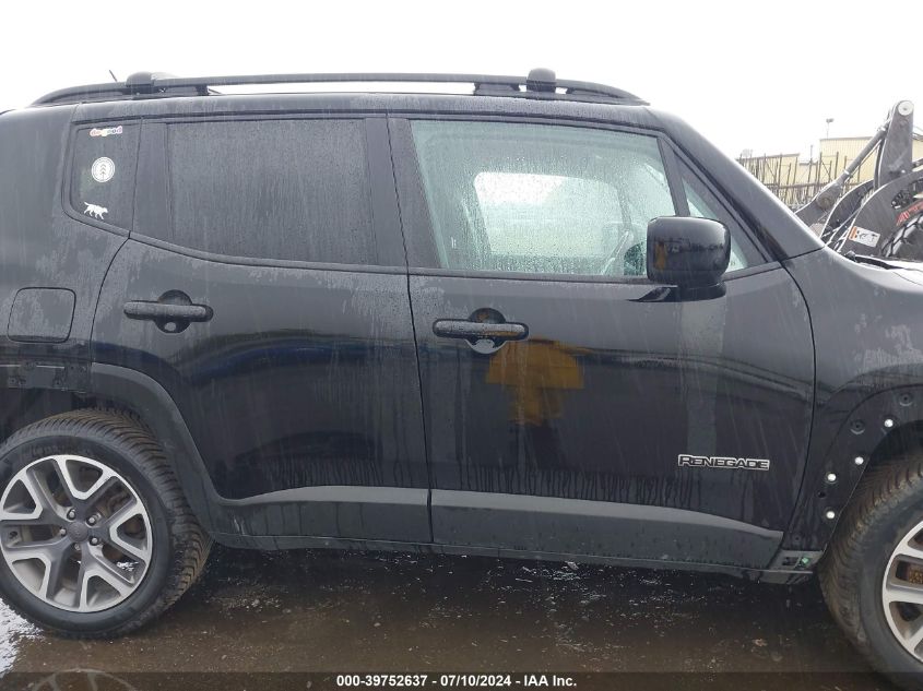 2017 JEEP RENEGADE LATITUDE 4X4 - ZACCJBBB3HPG30508