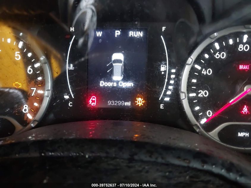 2017 JEEP RENEGADE LATITUDE 4X4 - ZACCJBBB3HPG30508